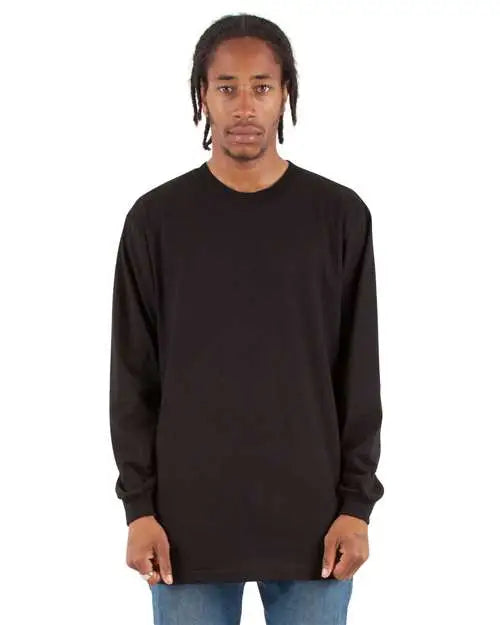 Shaka Wear Shals Active Long-sleeve T-shirt - Black