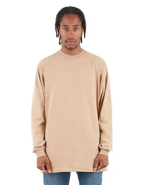 Shaka Wear Shals Active Long-sleeve T-shirt - Khaki