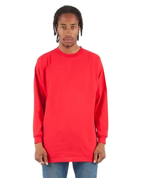 Shaka Wear Shals Active Long-sleeve T-shirt - Red