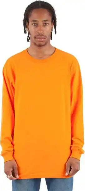 Shaka Wear Shals Unisex Active Long Sleeve T-shirt - Orange