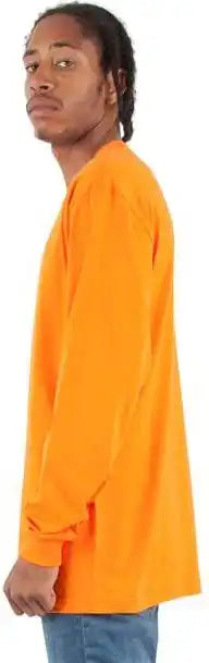 Shaka Wear Shals Unisex Active Long Sleeve T-shirt - Orange