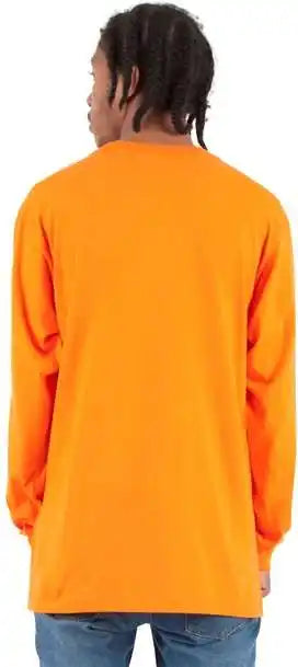 Shaka Wear Shals Unisex Active Long Sleeve T-shirt - Orange