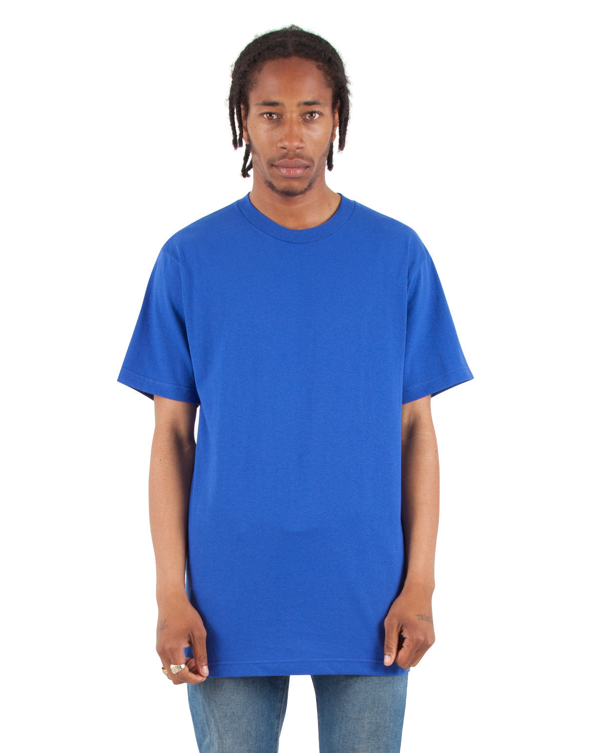 Shaka Wear Shass Active Crewneck T-shirt - Royal