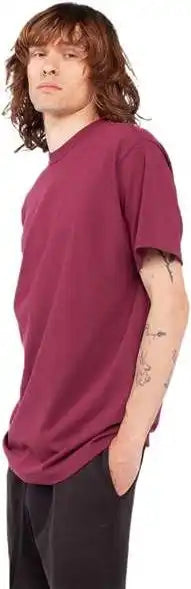Shaka Wear Shass Unisex Active T-shirt - Burgundy