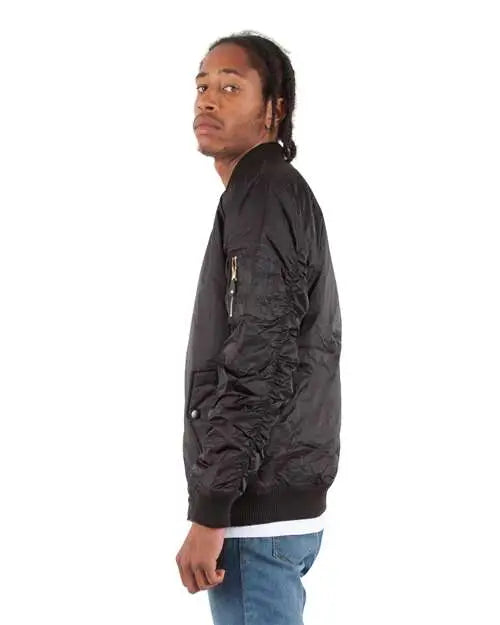 Shaka Wear Shbj Bomber Jacket - Black