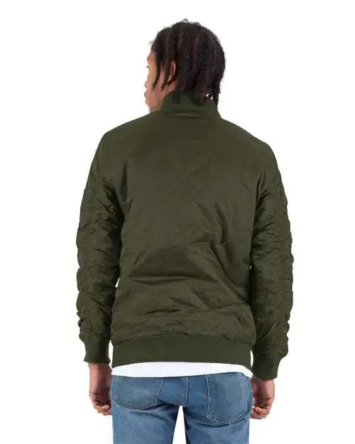 Shaka Wear Shbj Bomber Jacket - Olive