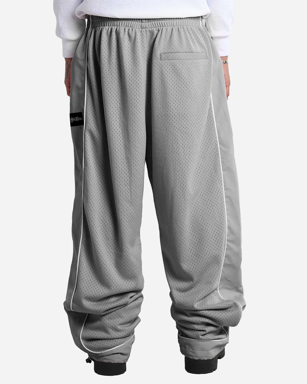 Shaka Wear Shbmp Unisex Super Mesh Pants - Grey
