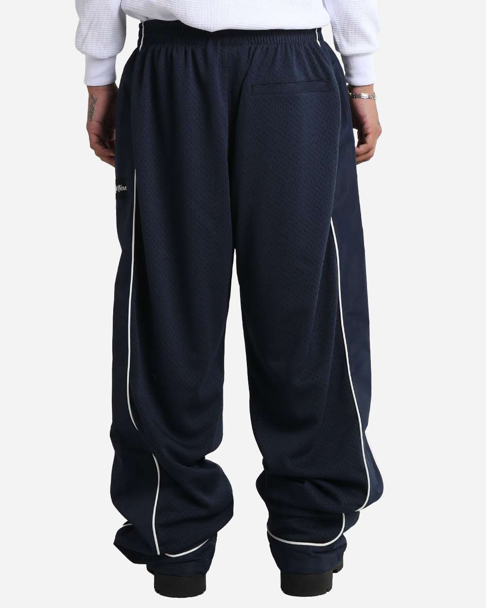 Shaka Wear Shbmp Unisex Super Mesh Pants - Navy
