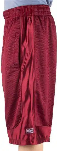 Shaka Wear Shbms Men’s Mesh Shorts Burgundy