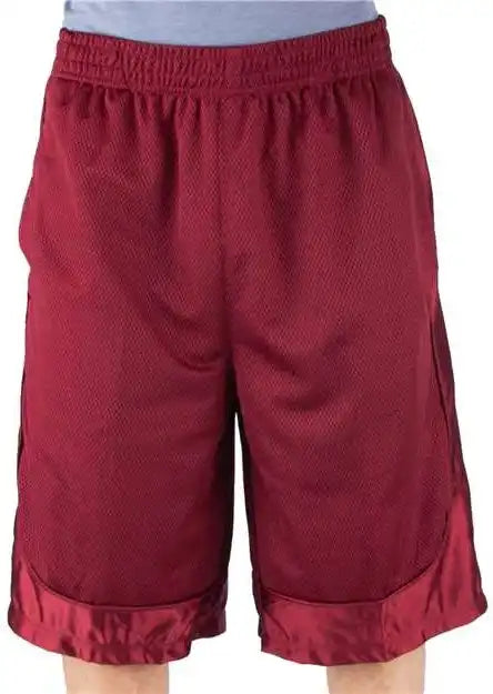 Shaka Wear Shbms Men’s Mesh Shorts Burgundy