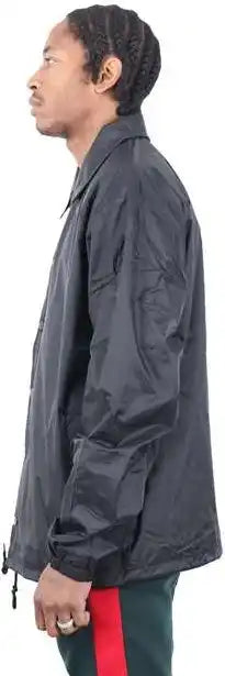 Shaka Wear Shcj Unisex Coaches Jacket Black