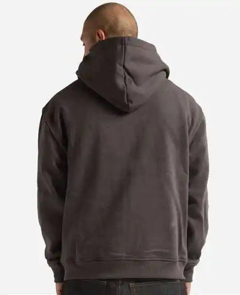Shaka Wear Shehz Men’s Essential Super Heavyweight Full-zip Hooded Sweatshirt - Shadow
