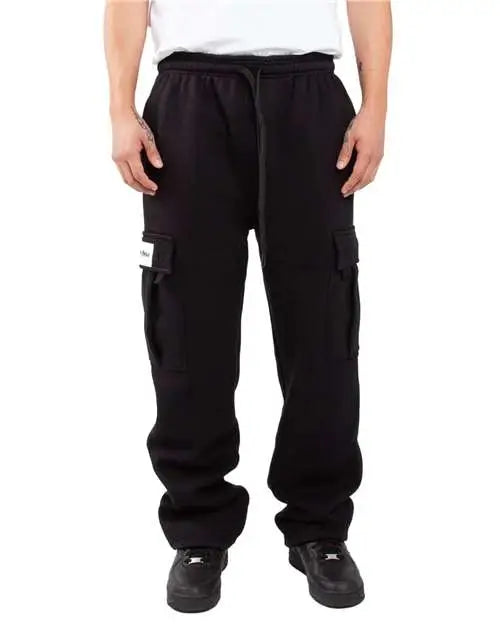 Shaka Wear Shfcp Fleece Cargo Pants - Black