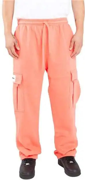 Shaka Wear Shfcp Men’s Fleece Cargo Pocket Sweatpants - Peach