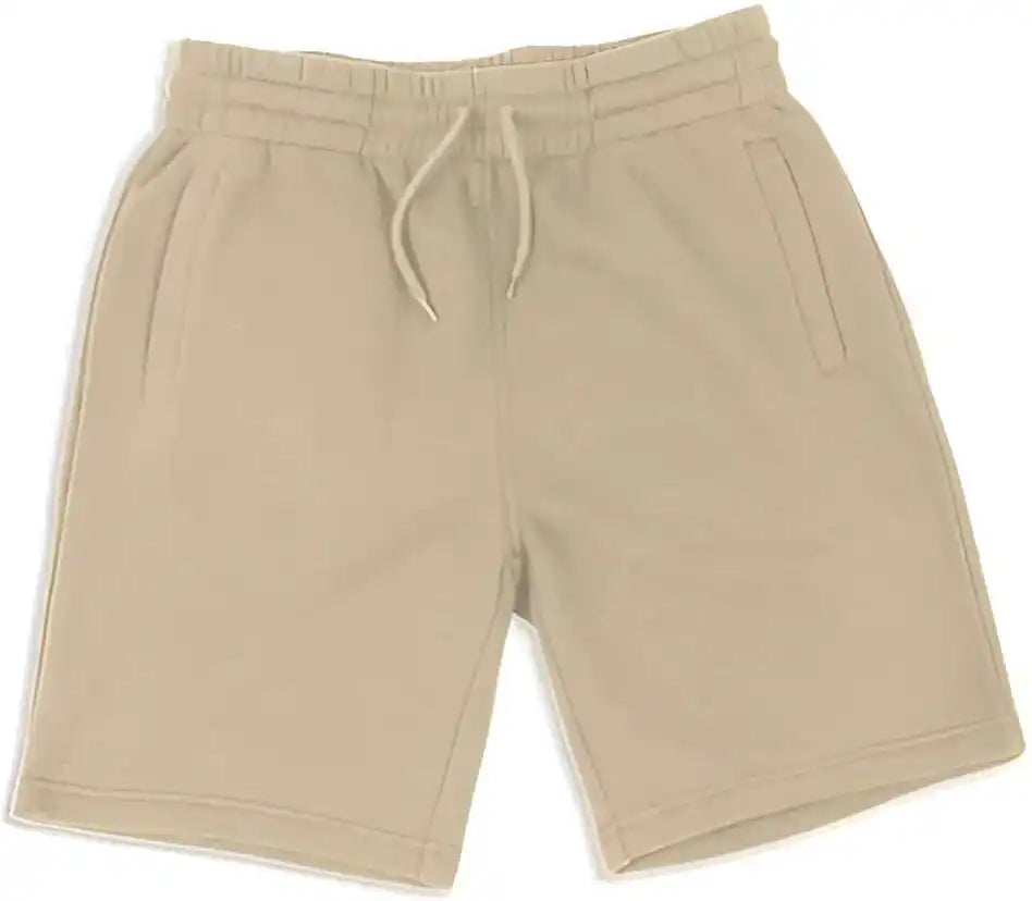 Shaka Wear Shfjs Men’s Fleece Jogger Shorts Beige