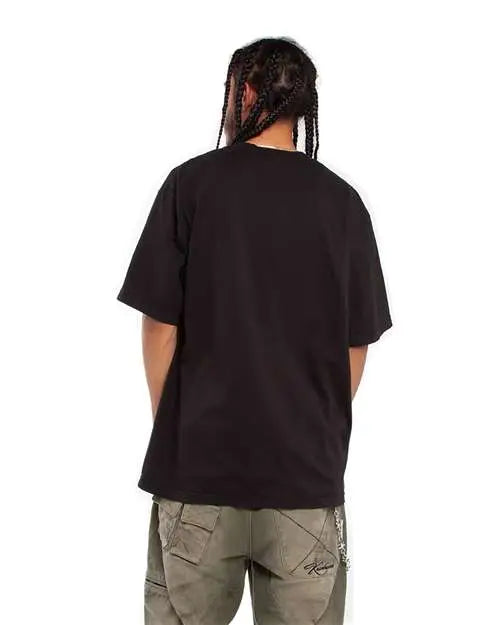 Shaka Wear Shgd Garment-dyed Crewneck T-shirt - Black