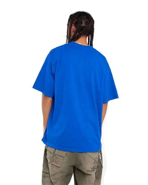 Shaka Wear Shgd Garment-dyed Crewneck T-shirt - Royal