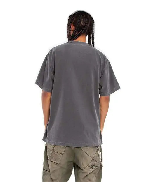 Shaka Wear Shgd Garment-dyed Crewneck T-shirt - Shadow - Xs