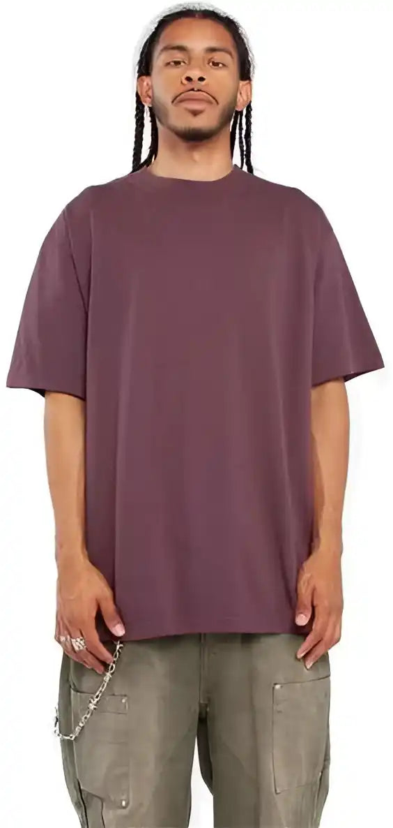 Shaka Wear Shgd Unisex Garment Dyed t Shirt Wine