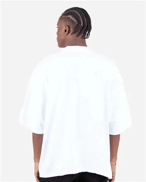 Shaka Wear Shgdd Garment-dyed Drop-shoulder T-shirt - White