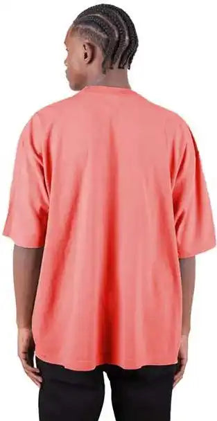 Shaka Wear Shgdd Unisex Garment-dyed Drop-shoulder T-shirt - Peach