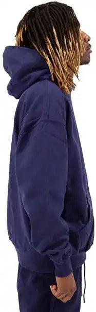 Shaka Wear Shgdh Men’s Los Angeles Garment-dyed Hooded Sweatshirt - Navy
