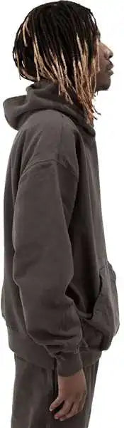 Shaka Wear Shgdh Men’s Los Angeles Garment Dyed Hooded Sweatshirt Shadow