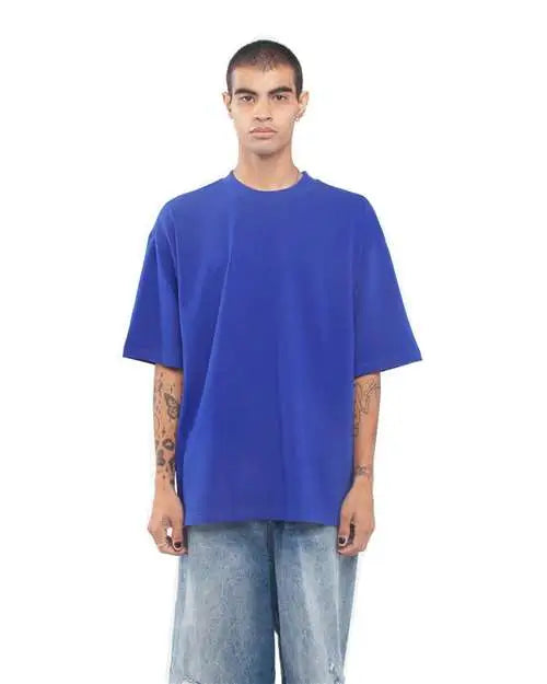 Shaka Wear Shgdn Garment-dyed Designer T-shirt - Royal - Blue / s