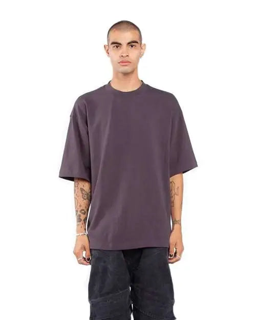 Shaka Wear Shgdn Garment-dyed Designer T-shirt - Shadow - Gray Dark / s