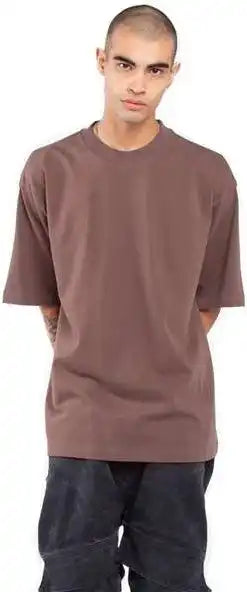Shaka Wear Shgdn Men’s Garment-dyed Designer T-shirt - Mocha