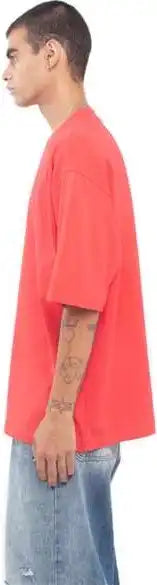 Shaka Wear Shgdn Men’s Garment-dyed Designer T-shirt - Red