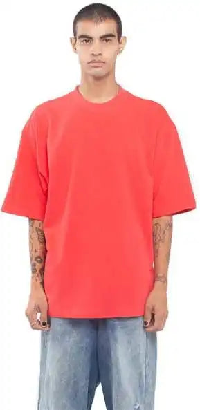 Shaka Wear Shgdn Men’s Garment-dyed Designer T-shirt - Red