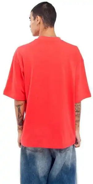 Shaka Wear Shgdn Men’s Garment-dyed Designer T-shirt - Red