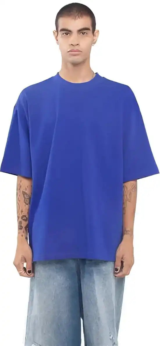 Shaka Wear Shgdn Men’s Garment Dyed Designer t Shirt Royal