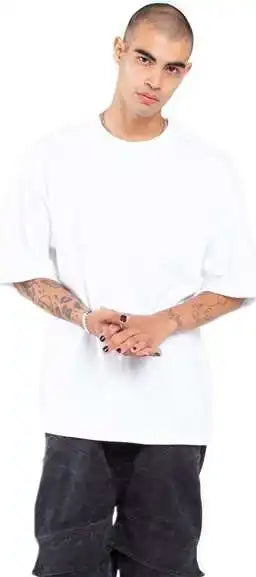 Shaka Wear Shgdn Men’s Garment-dyed Designer T-shirt - White