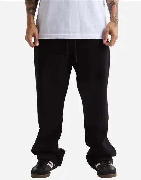Shaka Wear Shgdssp Men’s Garment Dye Straight Leg Sweatpants Black