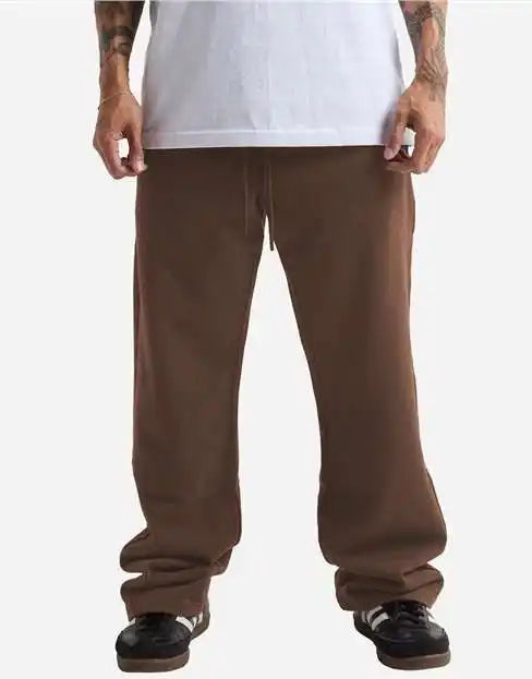 Shaka Wear Shgdssp Men’s Garment Dye Straight Leg Sweatpants - Mocha