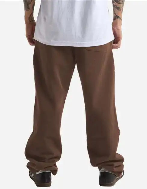 Shaka Wear Shgdssp Men’s Garment Dye Straight Leg Sweatpants - Mocha