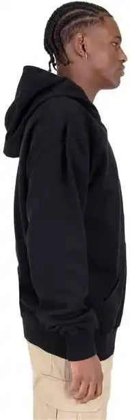 Shaka Wear Shgdz Men’s Garment Dyed Double Zip Hooded Sweatshirt Black