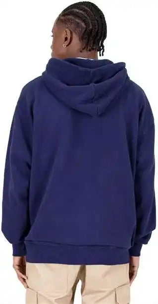 Shaka Wear Shgdz Men’s Garment-dyed Double-zip Hooded Sweatshirt - Navy