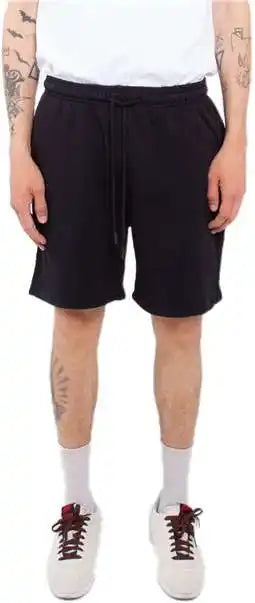 Shaka Wear Shgfs Men’s Garment-dyed Fleece Shorts - Black