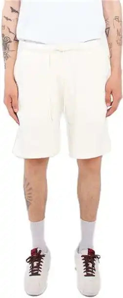 Shaka Wear Shgfs Men’s Garment-dyed Fleece Shorts - Cream