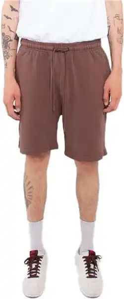 Shaka Wear Shgfs Men’s Garment-dyed Fleece Shorts - Mocha