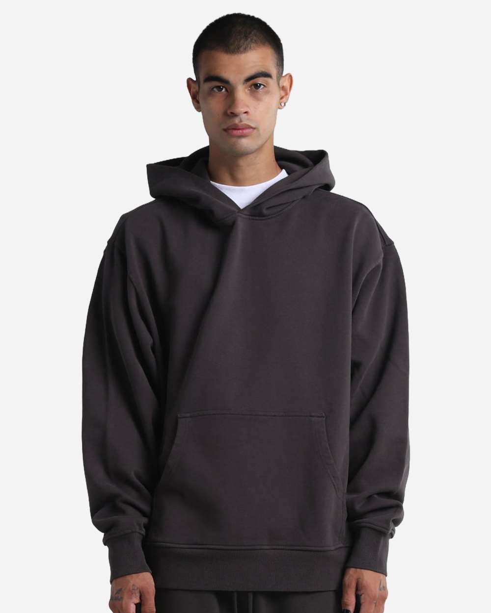 Shaka Wear Shgmh Unisex Max Heavy Fleece Garment-dyed Hooded Sweatshirt - Shadow