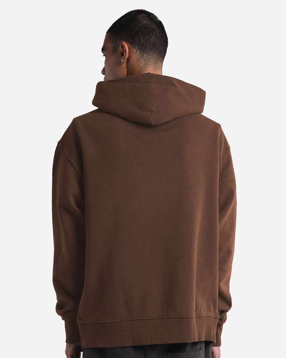 Shaka Wear Shgmh Unisex Max Heavy Fleece Garment-dyed Hooded Sweatshirt - Mocha