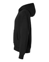 Shaka Wear Shgmz Unisex Max Heavy Fleece Garment-dyed Full-zip Hooded Sweatshirt - Black