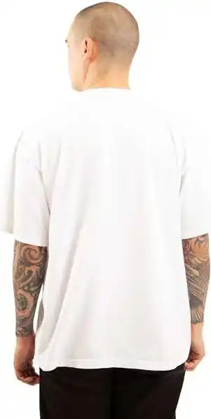 Shaka Wear Shgrs Men’s Garment-dyed Reverse T-shirt - White