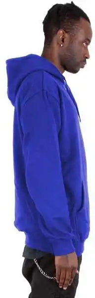 Shaka Wear Shhfp Men’s Heavyweight Fleece Hooded Sweatshirt Royal