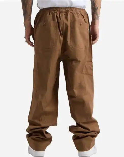 Shaka Wear Shllp Men’s Lounge Cotton Pants Brown