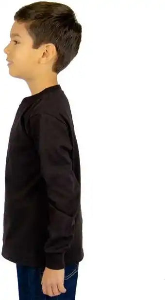 Shaka Wear Shlsy Youth Active Long Sleeve T-shirt - Black